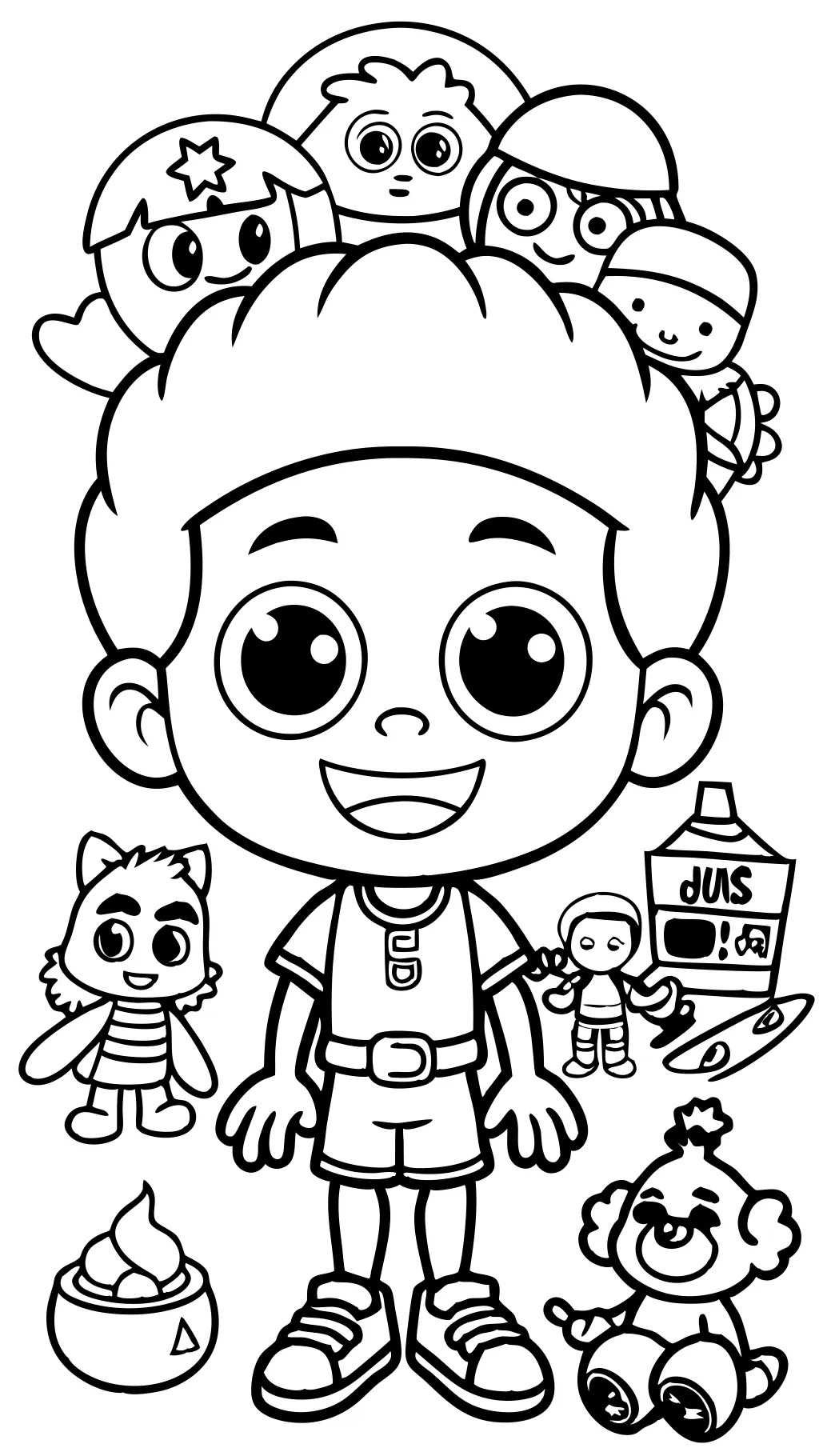 Ryan’s World Coloring Pages